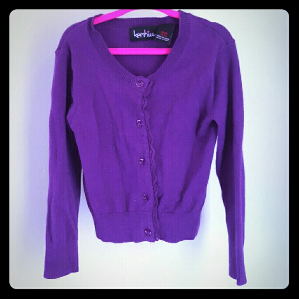 Jeweled Button Cardigan